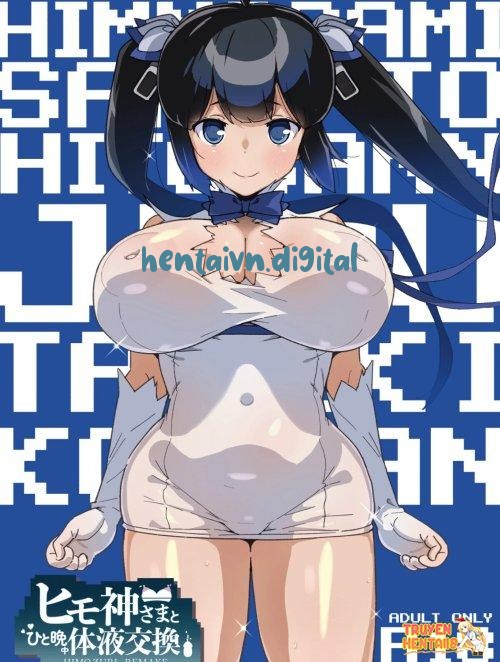 [Entelekheia (Chirumakuro)] Himogami-Sama To Hitobanchuu Taiekikoukan | Spending The Whole Night Exchanging Bodily Fluids With The String Goddess (Dungeon Ni Deai O Motomeru No Wa Machigatteiru Darou Ka)